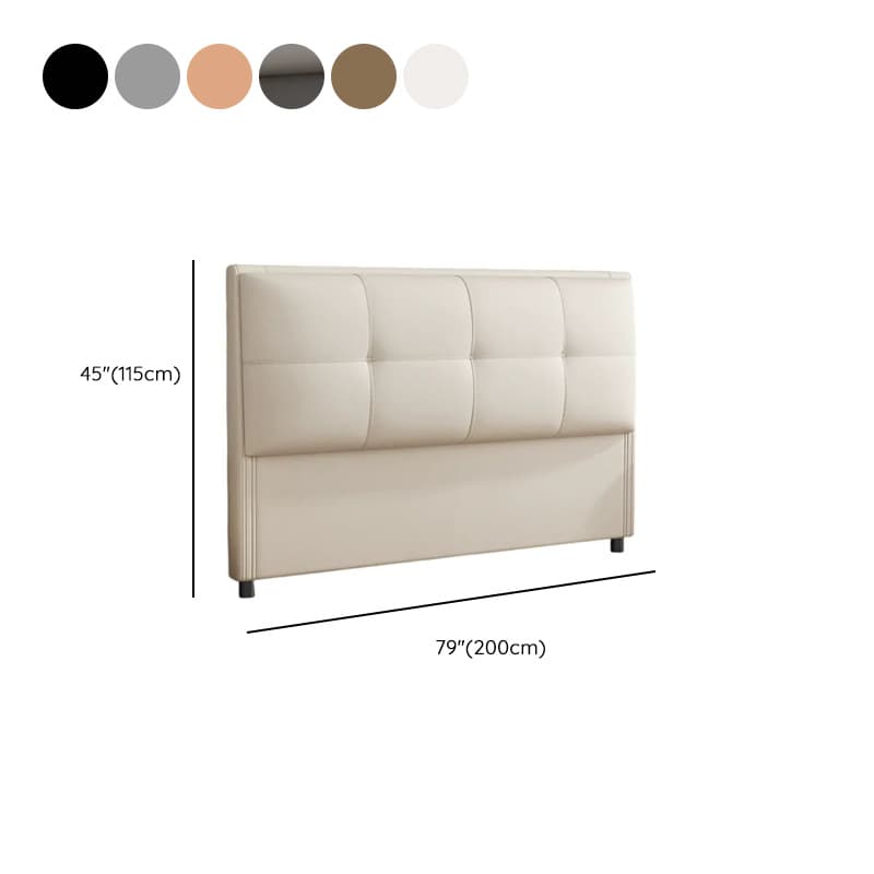 Modish Style Pine Wood Panel Headboard with No Distressing, Rectangle Shape for King/Queen/Full Bed, Featuring Sponge Upholstery Fill and Standard Height - image 14