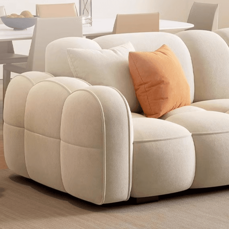 Standard Sofa/Loveseat in Flannel with Rose/Butter Color/Light Green Upholstery and Armrest - image 10