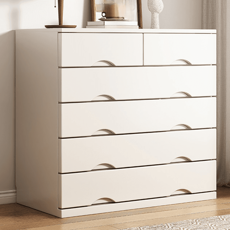 Simple Raw Wood Double Dresser with Multiple Drawer Configurations - Horizontal/Vertical - image 4