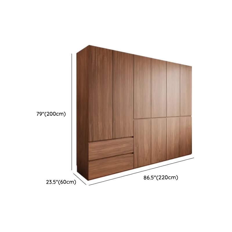 Acorn Minimalist Laminate Independent Wardrobe Closet with Soft Close Drawer, Soft Close Door, and Interior Shelves - image 18