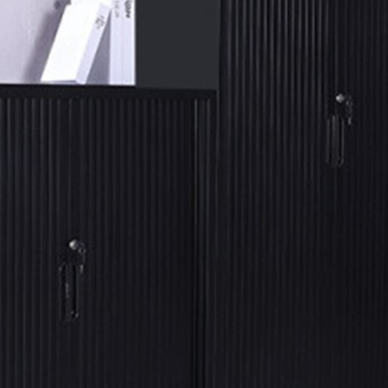 Steel Detached Rainproof Lockable Accent Cabinet with Sliding Door - image 14