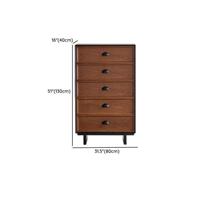 Cocoa Simplistic Reclaimed Wood Double Dresser/Lingerie Chest/Bachelor Chest with 6/8/9 Drawers, Horizontal/Vertical - image 20