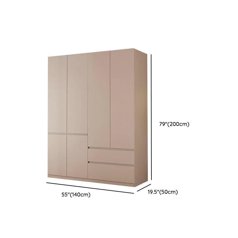 Auburn Self-supporting Cabinet Armoire with 2 Drawers and Gate Doors - image 10