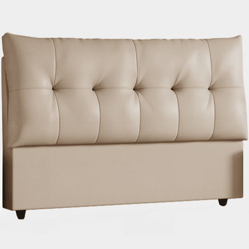 Trendy Panel Headboard with No Distressing, Piled Tufted Rectangle for Queen/Full Bed, Sponge Upholstery Fill, Standard Height - image 9