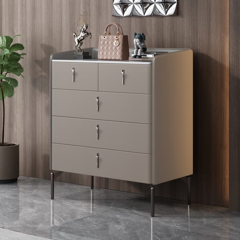 Modern Simple Style Stone Double Dresser/Bachelor Chest, Horizontal/Vertical - image 5