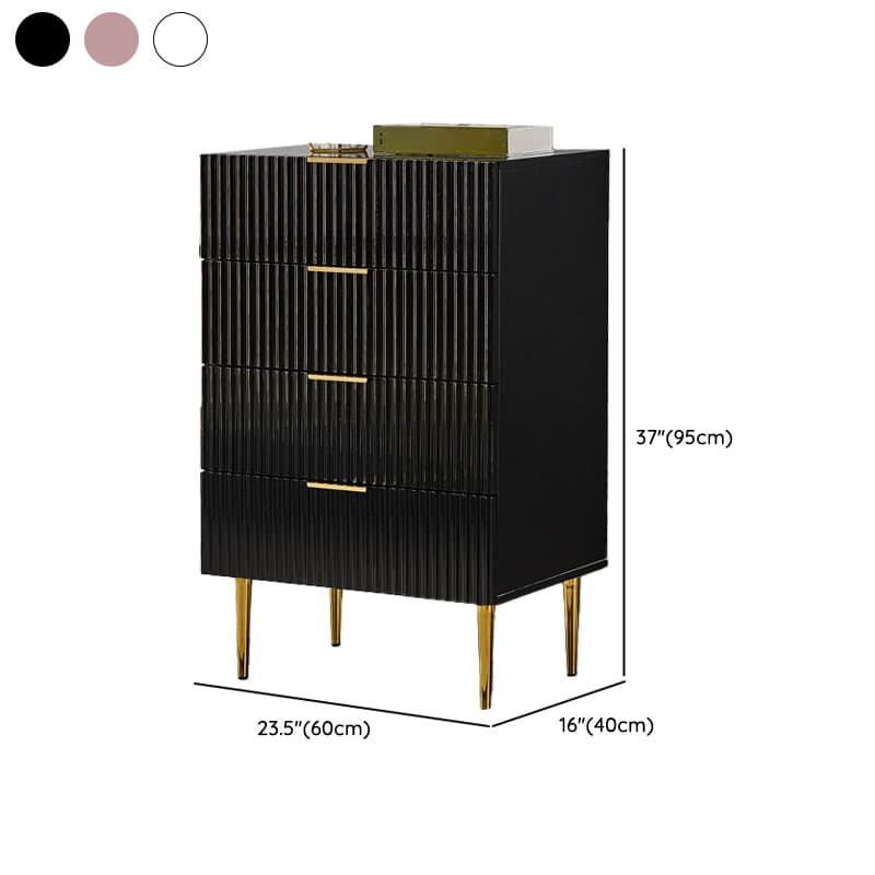 Stylish Wood Nightstand With Drawer Organization, 4 Drawers /5 Drawers - image 18
