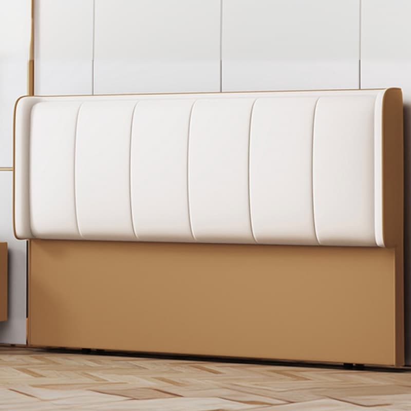 Modish Style Panel Headboard in Timber with No Distressing, Rectangle Shape for Full/Queen/Twin XL Bed, Featuring Sponge Upholstery and Standard Height - image 5