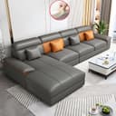 Upholstery Color Dark Gray/Orange