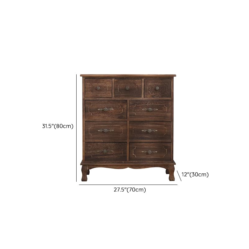 Retro Parlor Standalone Accent Chest with Reclaimed Wood - image 19