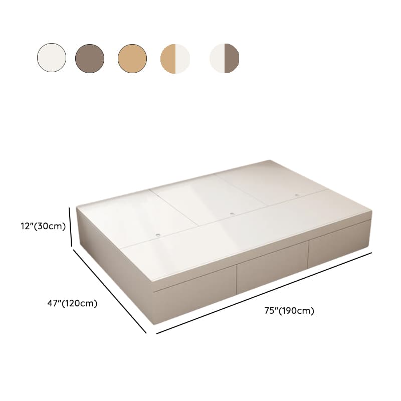 Modern Tatami Bed with 3 Storage Boxes - image 18