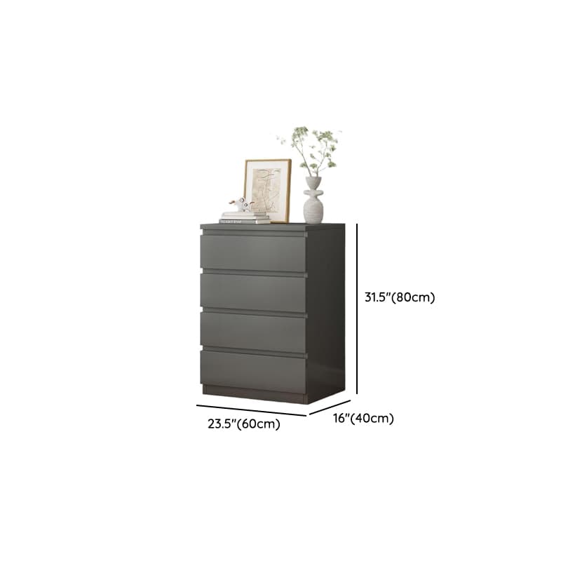 Vertical/Horizontal Gray Double Dresser/Bachelor Chest/Semainier with 5 Drawers/3 Drawers/8 Drawers in a Modern Style - image 20
