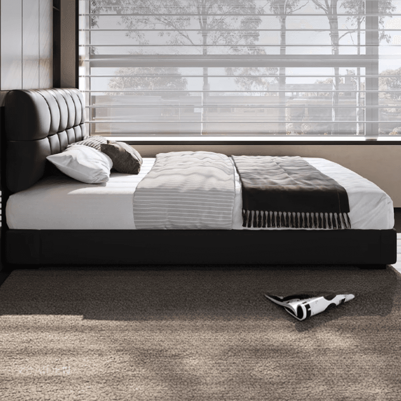 Solid Color Storage Bed/Platform Bed with 3 Storage Boxes, Pine Wood Frame, and Button-tufted Design for Living Room