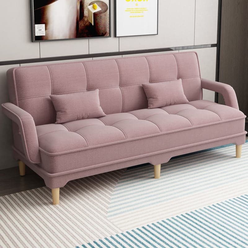 Tear Resistant Standard Sofa in Gray/Light Blue/Amber Color with Arm - image 7