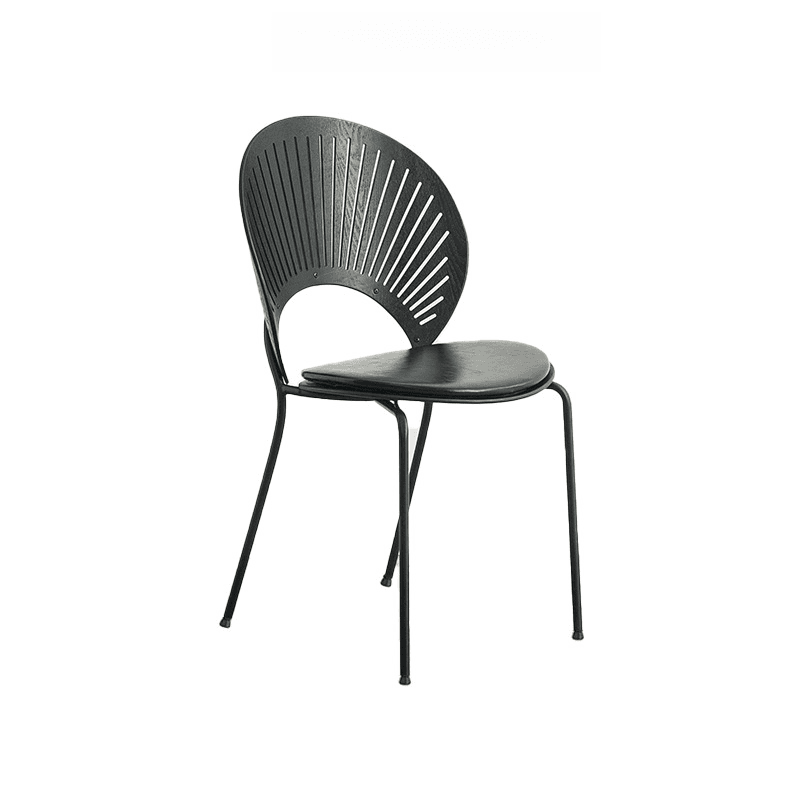 Dining Room Sturdy Side Chair with Outlined Frame and Foot Pads - image 28