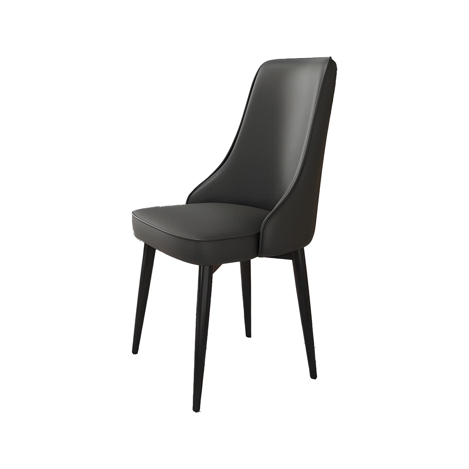 Fabric Dining Chair Modern Parsons Armless Chair for Dining Room - image 14