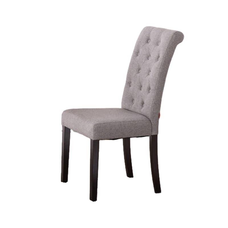 Framed Stable Parsons Side Chair with 4 Legs and Foot Pads in an Old School Style, Tufted Back Included/Not Included - image 5