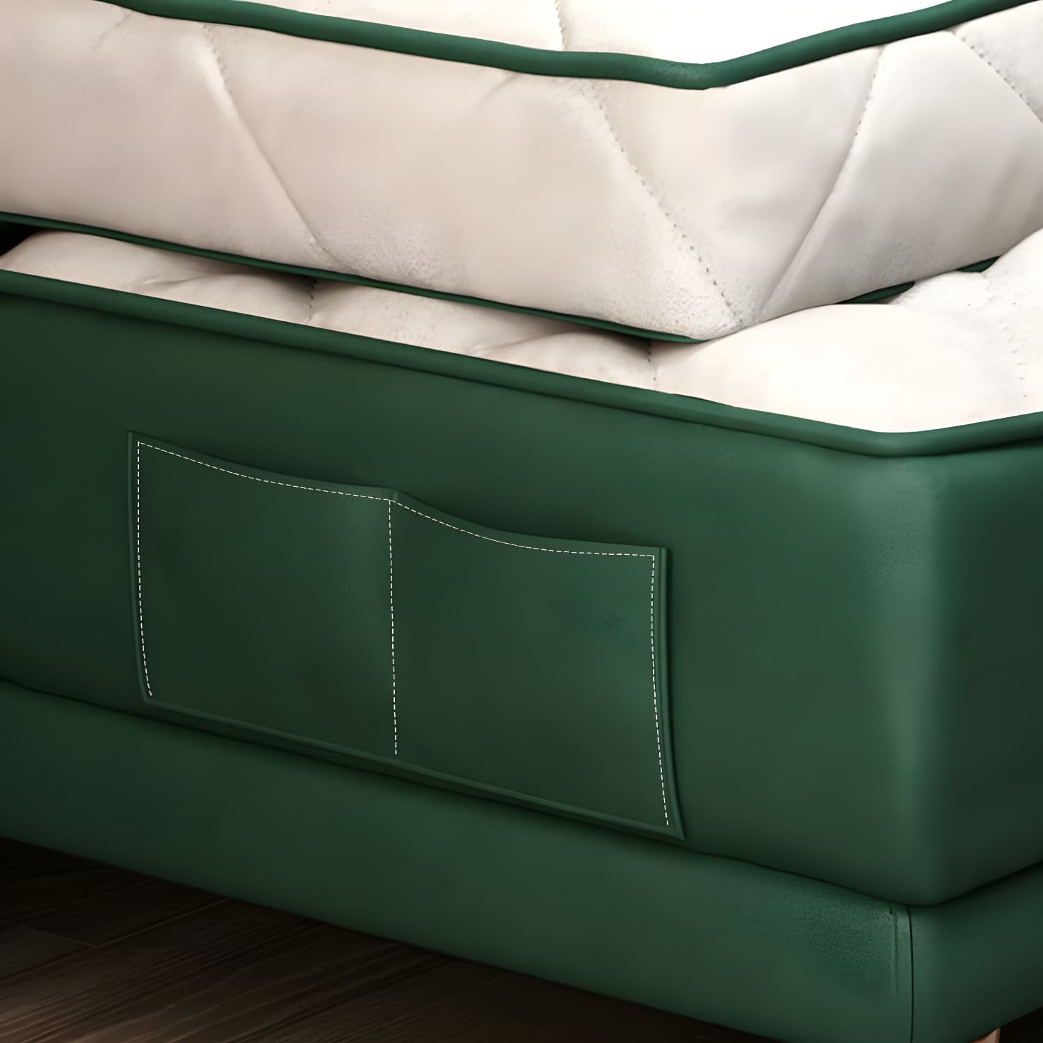 Contemporary Tight Back Convertible Sofa and Chaise with Pillow Top Arm - image 14