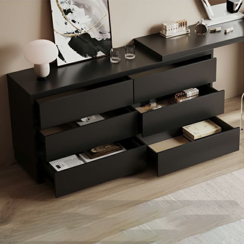 Modern Simple Style Console Dresser/Bachelor Chest Composite Wood with 3 Tiers - image 13