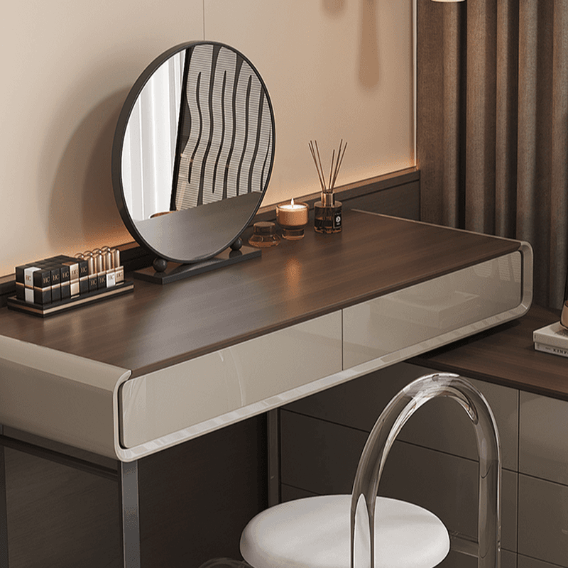 Multi-Purpose Vanity Set with Lighting, Scalable Telescopic Design, Push-Pull 2-in-1 Vanity, Adjustable Touch and Brightness - image 5