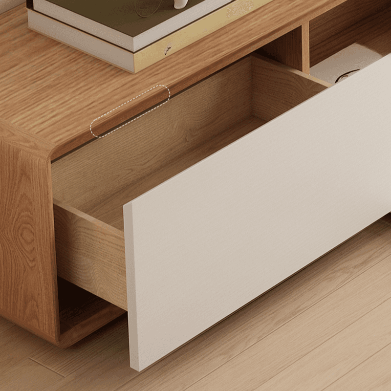 Nordic TV Stand Shape in Rectangle for Sitting Room with Ventilation and Door - image 13
