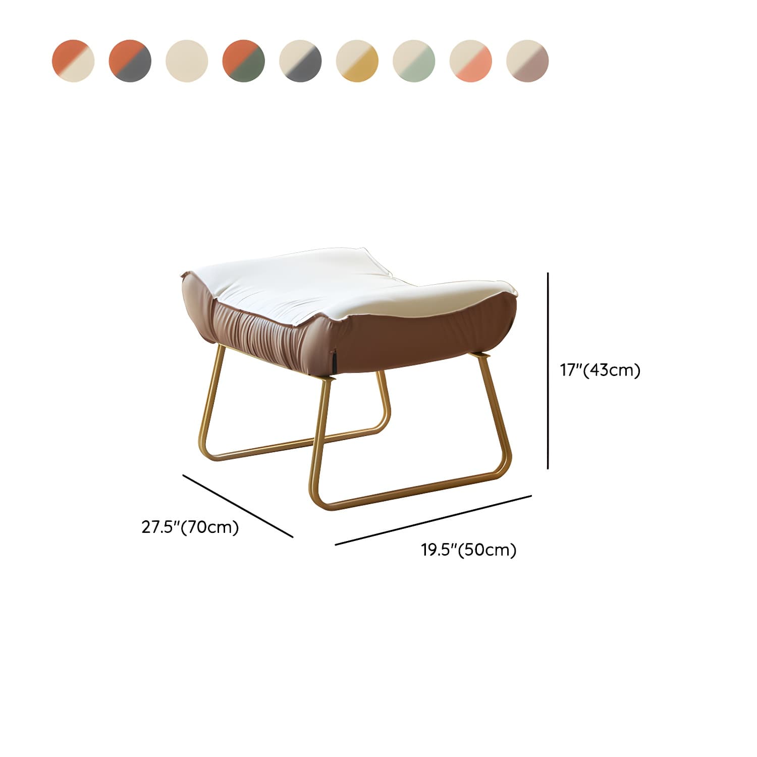 Stylish and Comfortable Modern Rocking Chair with Natural Wood Legs and Upholstered Track Arms - image 19