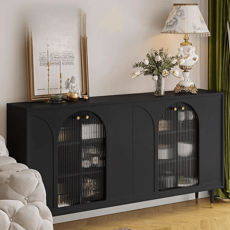 Glamorous Ground Buffet Table/Server Unattached with Culinary Equipment Storage and Tabletop - image 3