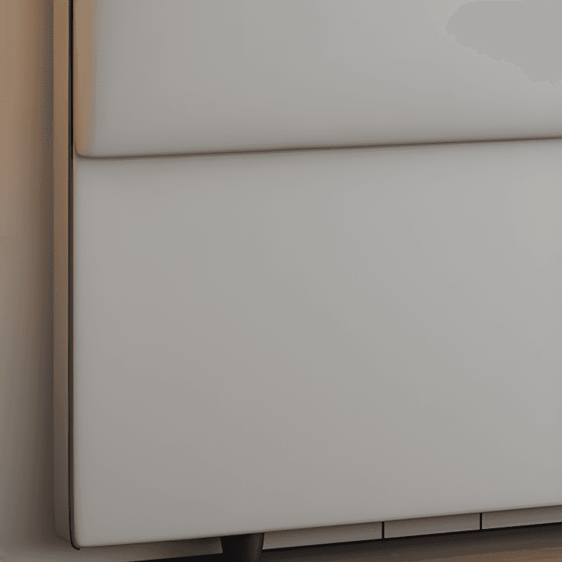 Modern Simple Style Panel Headboard in Wood with No Distressing, Rectangle Shape for King/Queen/Full Bed, Featuring Sponge Upholstery and Standard Height - image 13