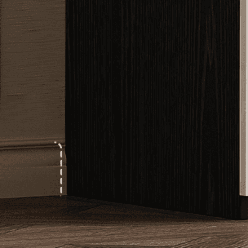 Chalk Casual Wooden Independent Almirah with Soft Close Drawer, Soft Close Door, and Interior Shelves - image 6