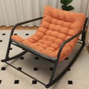 Upholstery Color Orange Houndstooth