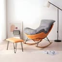 Color Orange Houndstooth