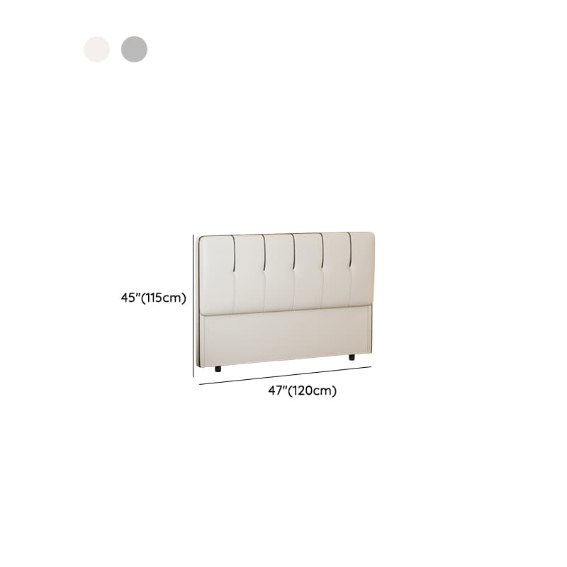 Modish No Distressing Button-tufted Panel Headboard in Rectangle Shape for King/Queen/Full Bed with Sponge Upholstery Fill and Standard Height - image 9