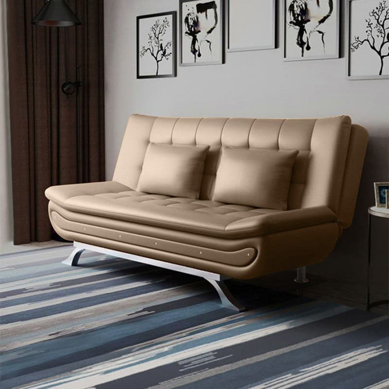 75'' Modern Armless Solid Color Sofa, Foam Filled Upholstery - Partial Assembly - image 10