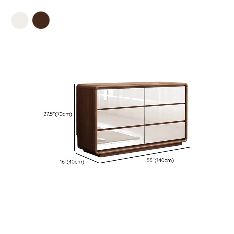 Modish Raw Wood Square Double Dresser/Bachelor Chest/Wardrobe Chest with 6 Drawers/7 Drawers/5 Drawers in Horizontal/Vertical Orientation - image 16
