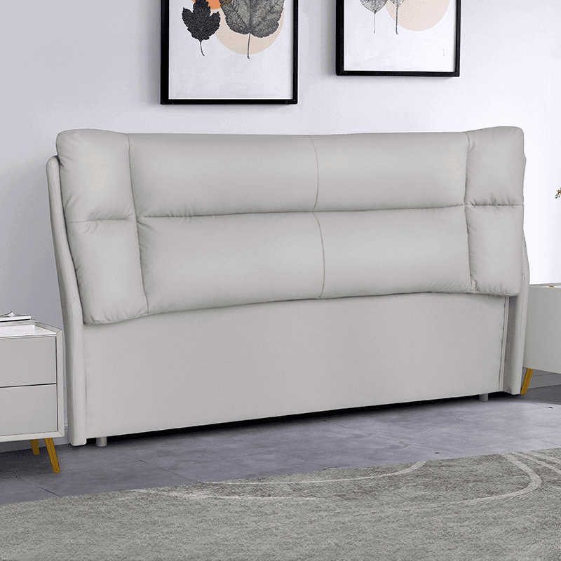 Modish No Distressing Button-tufted Panel Headboard in Rectangle Shape for Twin/Full/Queen Bed with Cotton Upholstery Fill and Standard Height - image 9
