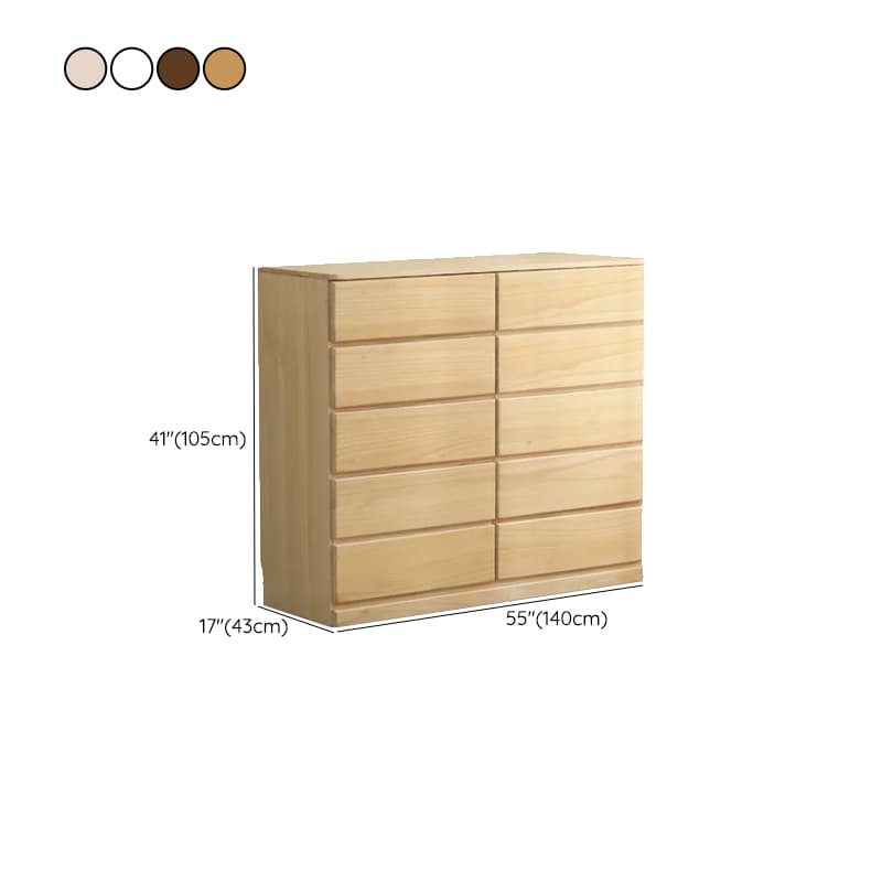 Nordic Cube-Shaped Lacquered Semainier/Console Dresser for Sleeping Room - image 35