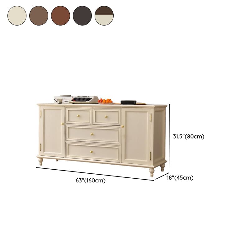 Simplistic Solid+Composite Wood Wardrobe Combo/Lingerie Chest with 7/9/6 Drawers in Horizontal/Vertical Orientation - image 21