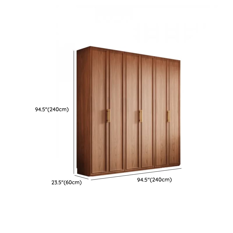 Acorn Minimalist Wooden Independent Wardrobe Closet with Soft Close Drawer, Soft Close Door, and Interior Shelves - image 22