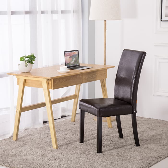 Framed Stable Parsons Side Chair with 4 Legs and Foot Pads in an Old School Style, Tufted Back Included/Not Included - image 9