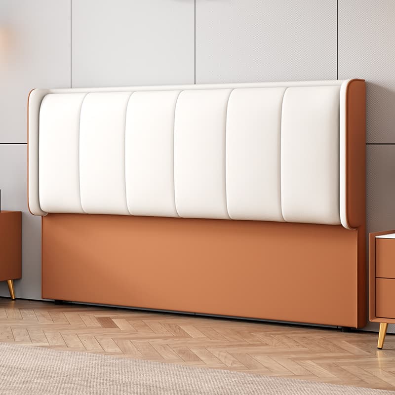Contemporary Free-standing Standard Full(54"W x 75"L)/Twin(38"W x 75"L) Panel No Distressing With Legs in Lumber and Sponge - image 6