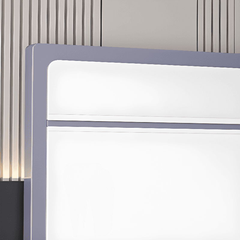 Simplistic Wingback Headboard with Camelback Shape in Pine Wood, Available in Full/King/Queen Sizes, Featuring Sponge Upholstery and Standard Height, No Distressing - image 10