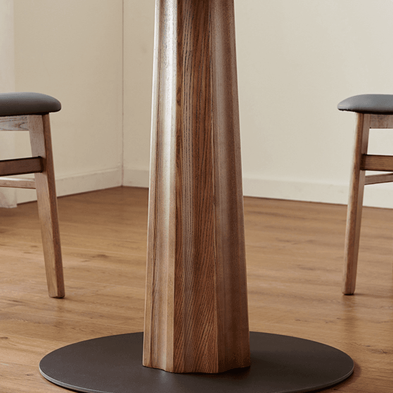 Modern Simple Style Natural Wood Finish Natural Wood Dining Table Set for 2/6 People - image 10