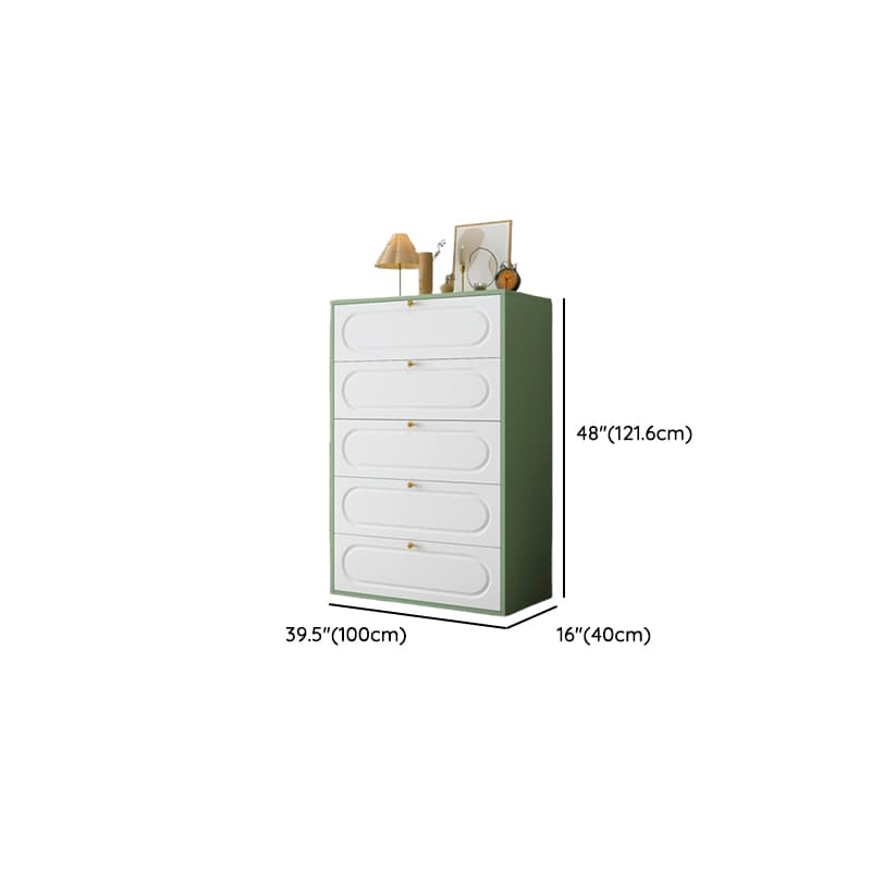 Light Green Casual Steel Bachelor Chest/Semainier - image 13