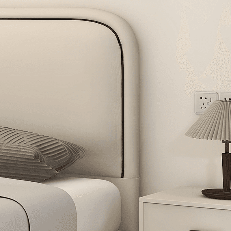 Simplistic Style Panel Headboard in Lumber with No Distressing, Rectangular Shape for Queen/Full/Twin XL Bed, Featuring Sponge Upholstery and Standard Height - image 14