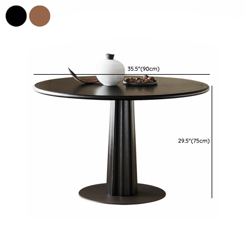 Modern Simple Style Natural Wood Finish Natural Wood Dining Table Set for 2/6 People - image 15