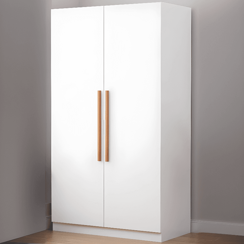Modern Timber Detached Wardrobe with Soft Close Drawer, Soft Close Door, Interior Shelves & Clothing Rod - image 27