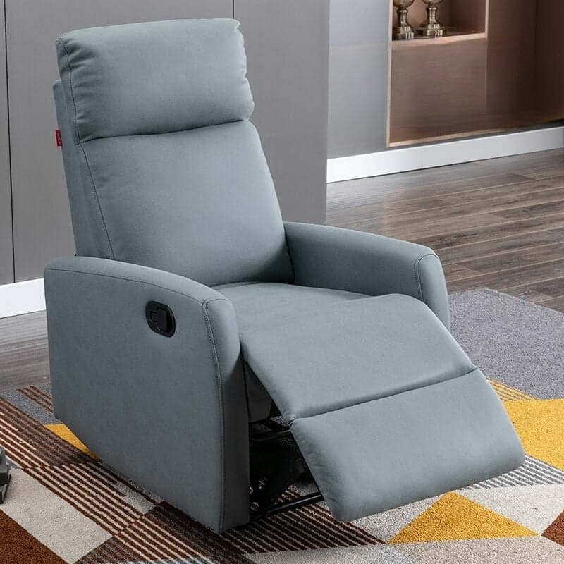 Ergonomic Rotatable Stationary Living Room Rocking Chair with Back - image 8