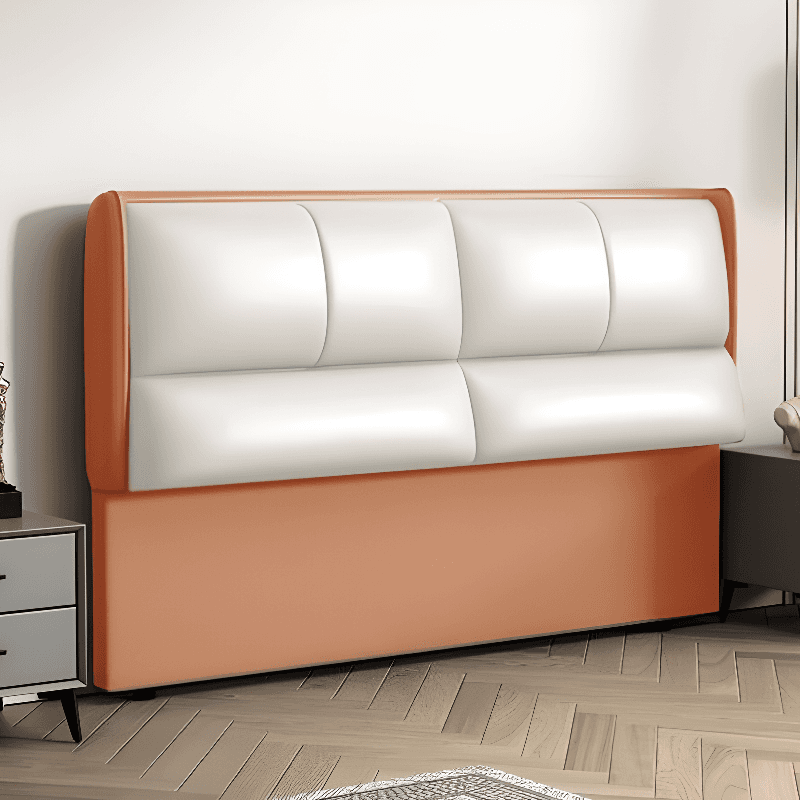Modish Style Panel Headboard in Pine Wood with No Distressing, Rectangle Shape for King/Twin XL/Queen Bed, Featuring Sponge Upholstery Fill and Standard Height - image 7