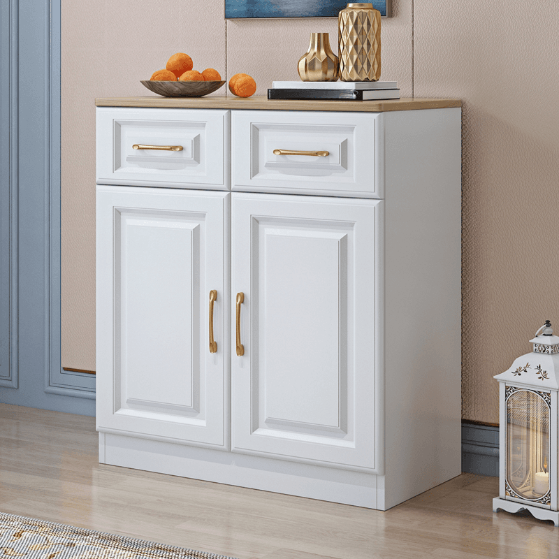 Standard/Narrow Sideboard in Timber with Drawers, 5 Doors/3 Doors/2 Doors, 2 Shelves/3 Shelves/One Internal Shelf and 5 Drawers/4 Drawers/3 Drawers in a Trendy Style - image 3