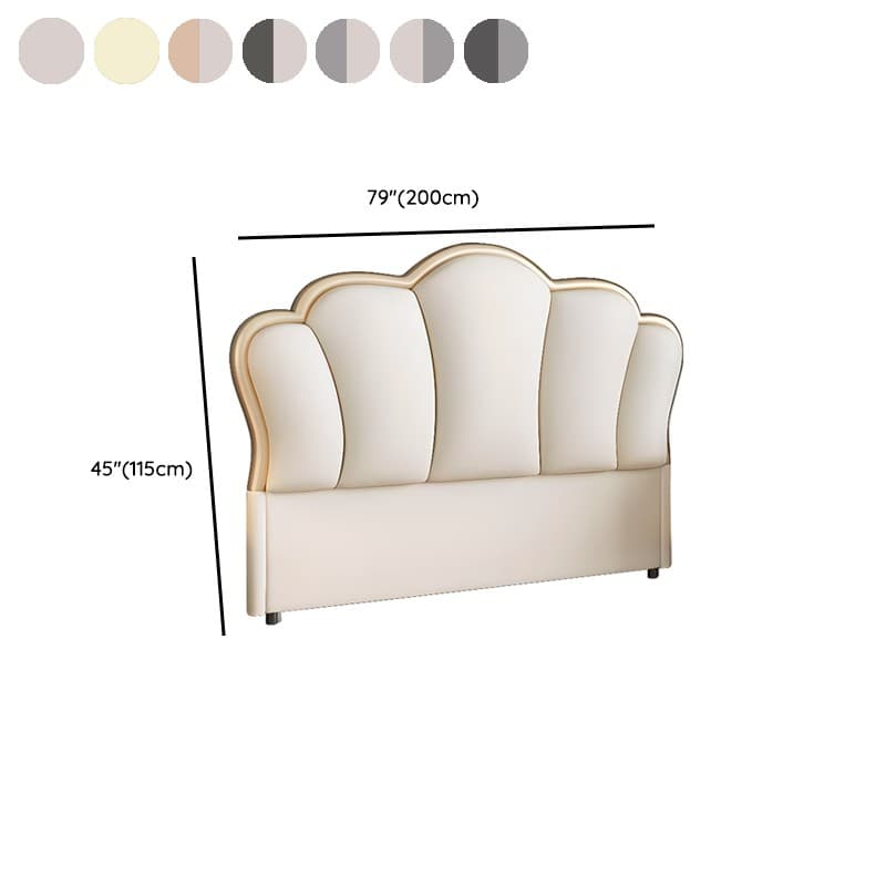 Contemporary Free-standing Standard Full(54"W x 75"L)/Twin(38"W x 75"L) Portman Panel No Distressing With Legs in Wood - image 18