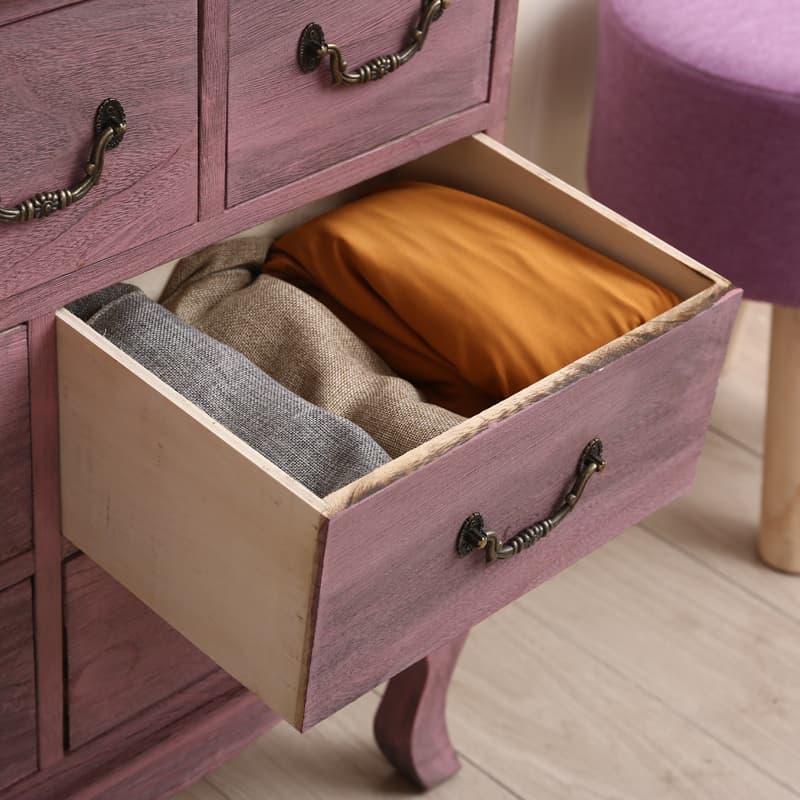 French Wood Vertical Console Dresser with 9 Drawers/7 Drawers/10 Drawers - image 13